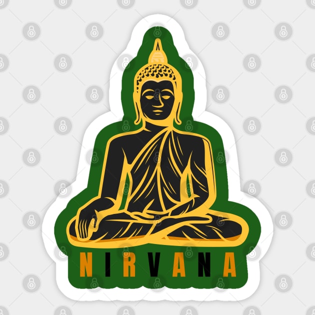 Nirvana Design Sticker by PatBelDesign